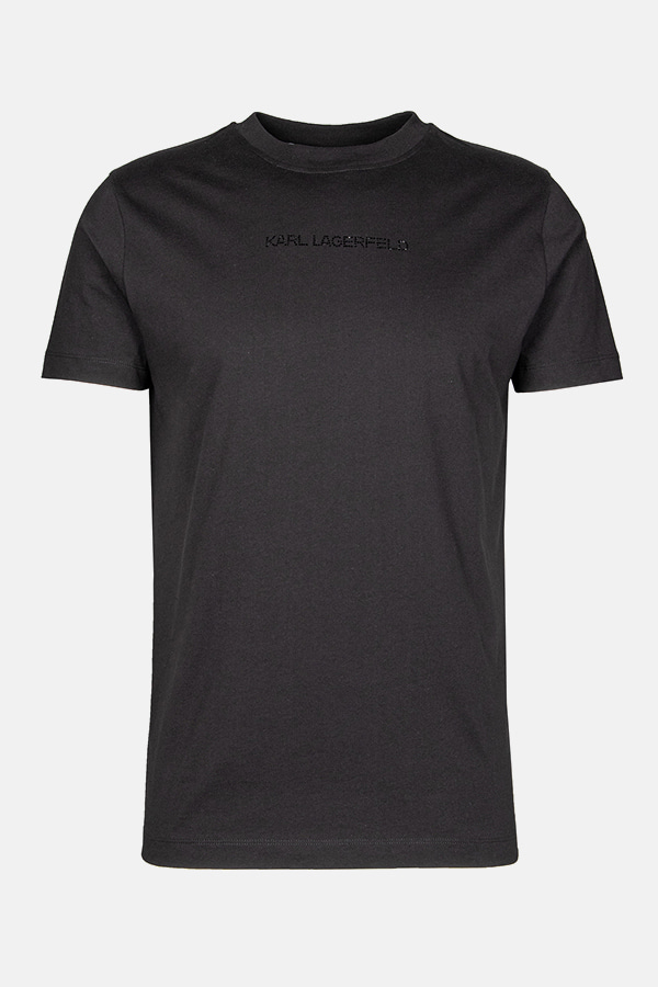 ΓΥΝΑΙΚΕΙΑ ΜΠΛΟΥΖΑ T-SHIRT KARL LAGERFELD - 990 ΜΑΥΡΟ